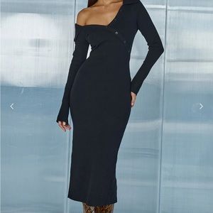 Midi Dress Black
